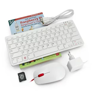 Zestaw z Raspberry Pi 400 EU WiFi 4GB RAM 1,8GHz + oficjalne akcesoria - Podzespoły elektroniczne - miniaturka - grafika 1