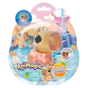 Capybara Let's Glo Animagic - Maskotki i pluszaki - miniaturka - grafika 1