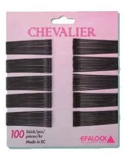 Efalock CHEVALIER wsuwki do włosów 100 sztuk - Pozostałe akcesoria fryzjerskie - miniaturka - grafika 1