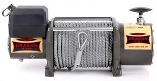 Wyciągarka samochodowa Dragon Winch Maverick DWM 13500 HD-EN 12V, z normą EN 14492-1 z liną stalową 31m, hamulec dynamiczny (udźwig: 13500 lb/6124 kg, silnik: 7,8KM) 55972502 - Wciągarki - miniaturka - grafika 1