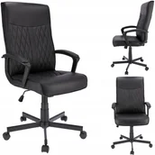 Fotele i krzesła biurowe - FOTEL obrotowy BIUROWY biurka KRZESŁO nowoczesne - miniaturka - grafika 1