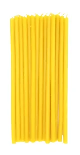 20 x Świece cerkiewne z wosku pszczelego 15 cm - Świece - miniaturka - grafika 1