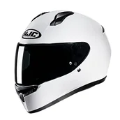 Kaski motocyklowe - HJC kask motocyklowy C10 biały, XL - miniaturka - grafika 1