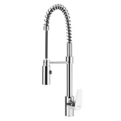 Baterie kuchenne - Bateria zlewozmywakowa Dokos z dwufunkcyjną wylewką Invena - miniaturka - grafika 1