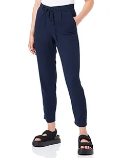 VERO MODA Damskie spodnie Vmjesmilo Ankle WVN Ga Ptt, granatowy blezer, S Maly - Spodnie damskie - miniaturka - grafika 1