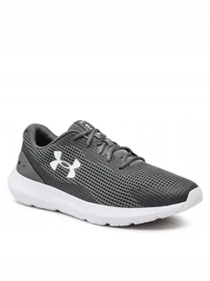 Under Armour Buty Ua Surge 3 3024883-102 Pitch Gray/White/White - Buty sportowe męskie - miniaturka - grafika 1