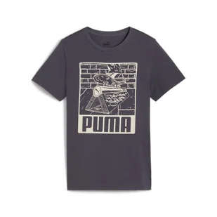 Koszulka sportowa chłopięca Puma Ess+ Mid 90s Graphic Tee - Odzież sportowa dziecięca - miniaturka - grafika 1