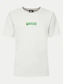 Koszulki męskie - Quiksilver T-Shirt Island Sunrise Moe AQYZT09543 Szary Regular Fit - miniaturka - grafika 1