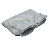 Akcesoria do wózków - Mufka Na Ręce Do Wózka Sanek Ocieplana Rękawiczki Szary - miniaturka - grafika 1