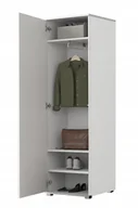 Szafy - Szafa do przedpokoju korytarza NEVADA SZ54 BIAŁA - miniaturka - grafika 1