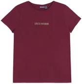 Bluzki damskie - Bordowa koszulka, t-shirt Harry Potter - miniaturka - grafika 1