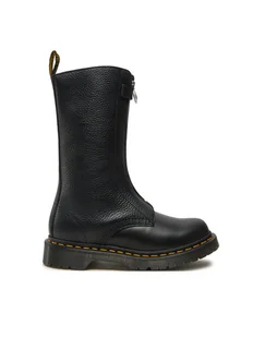 Dr. Martens Glany 1B99 Front Zip 32053001 Czarny - Glany damskie - miniaturka - grafika 1
