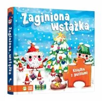 Zielona Sowa Zaginiona wstążka. Książka z puzzlami - Opracowanie zbiorowe