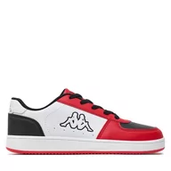 Buty dla chłopców - Sneakersy Kappa Logo Malone Kid 371K1IW White/Black/Red A00 - miniaturka - grafika 1