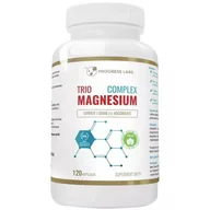 Witaminy i minerały dla sportowców - PROGRESS LABS PROGRESS LABS Trio Complex Magnesium 120caps - miniaturka - grafika 1