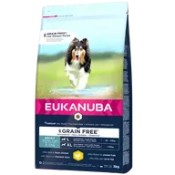 Sucha karma dla psów - EUKANUBA Adult Chicken L/XL Grain Free 3kg - miniaturka - grafika 1