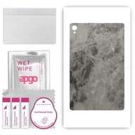 Akcesoria do tabletów i e-booków - folia naklejka skórka strukturalna na TYŁ do Lenovo Tab P11 Plus - Marmur Czarny - apgo SKINS - miniaturka - grafika 1