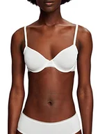 Koszulki i topy damskie - ESPRIT Bodywear damska koszulka Micro W.Logo RCS Underwire Bra Moulded T-shirt biustonosz, Off White, 80 C, Off White, 80C - miniaturka - grafika 1