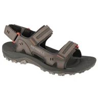 Sandały męskie - Sandały Merrell Huntington Sport Convert Sandal J036873 brązowe - miniaturka - grafika 1