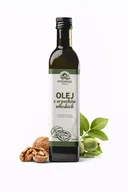 Zdrowa żywność - Olej z Orzechów Włoskich 500ml Naturalny Tłoczony na Zimno Nierafinowany - miniaturka - grafika 1