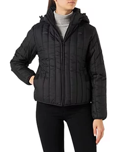 G-STAR RAW Meefic Vertical Quilted kurtka damska, Czarny (Dk Black B958-6484), L - Kurtki damskie - miniaturka - grafika 1