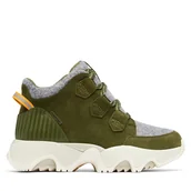 Sneakersy damskie - Sneakersy Sorel Kinetic™ Impact Caribou 2099121355 Zielony - miniaturka - grafika 1