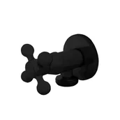 Zawory i kraniki - Zawór kątowy 1/2 x 1/2" czarny Retro 5907732093506 - miniaturka - grafika 1