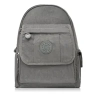 Plecaki - Plecak damski szary Bag Street SP-10-GR - miniaturka - grafika 1