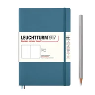 Notesy i bloczki - Notatnik Leuchtturm1917 Paperback B6+, Gładki, Stone Blue - miniaturka - grafika 1