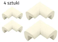 Zabezpieczenia dla dzieci - Ochraniacz Krawędzi Pianka Ochronna Na Meble Kremowa Ag444H - miniaturka - grafika 1