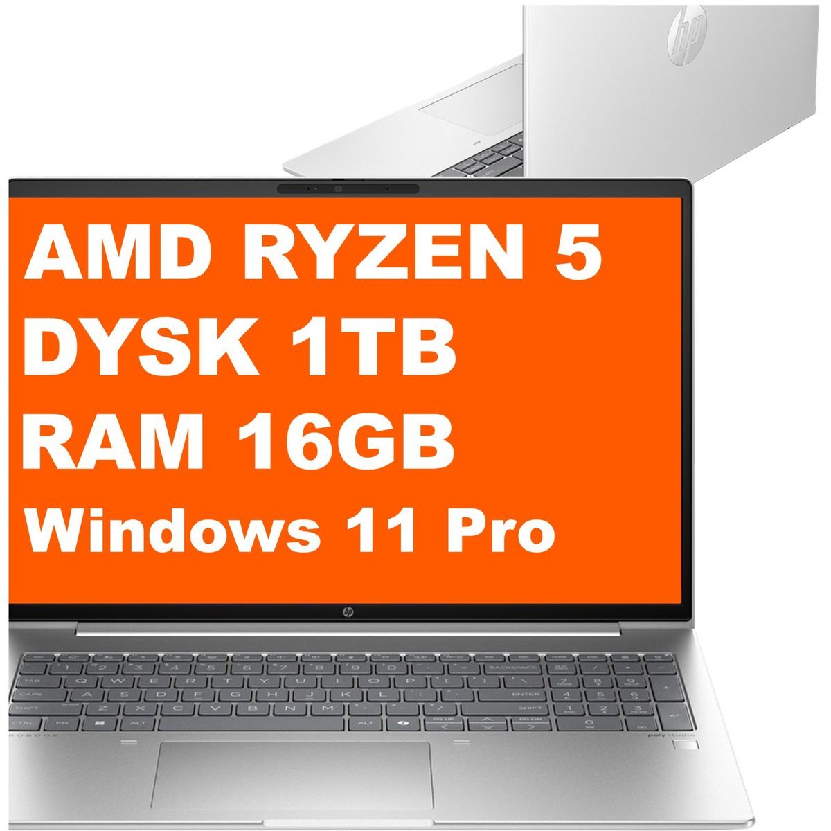HP ProBook 465 G11 / A1RM7UT / Ryzen 5 / 16GB / 1TB / AMD Radeon / WUXGA / Win 11 Pro / Srebrny