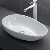 Umywalki - Umywalka Nablatowa Z Konglomeratu 60 X 36 - Cadi Swiss Meyer - miniaturka - grafika 1