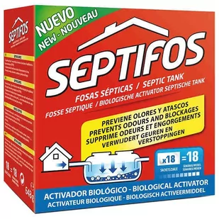 Septifos Aktywator biologiczny do szamb 18 x 0,036 kg - Inne artykuły czyszczące - miniaturka - grafika 1