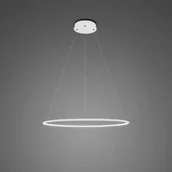 Lampy sufitowe - Lampa wisząca Ledowe Okręgi No.1 Φ40 in 3k biała Altavola Design - miniaturka - grafika 1
