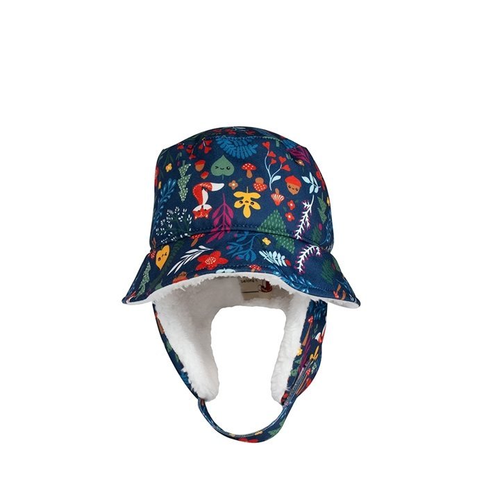 FlapJack Czapka Zimowa Dziecięca Bucket Hat Forest L