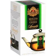 Herbata - Basilur SENCHA CLASSICS zielona herbata CEJLOŃSKA saszetki do dzbanka - 10 x 3,5 g - miniaturka - grafika 1