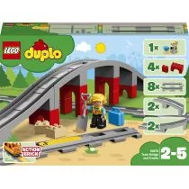 LEGO Duplo Tory kolejowe i wiadukt 10872 - Klocki - miniaturka - grafika 2
