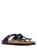 Klapki i japonki damskie - BAYTON Japonki "Cairns" w kolorze granatowym - miniaturka - grafika 1