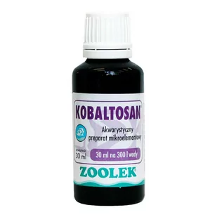 Zoolek Kobaltosan Stymuluje Wzrost Ryb 30Ml - Preparaty do akwarium - miniaturka - grafika 1