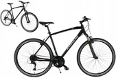 Rowery - Rower Crossowy 28" KANDS CROSS LINE 1100 rama 21" czarny R23 - miniaturka - grafika 1