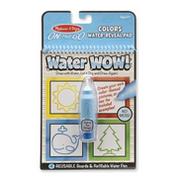 Kolorowanki, wyklejanki - Melissa &amp; Doug Kolorowanka Water Wow Kolory i kształty praca zbiorowa - miniaturka - grafika 1