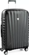 Walizki - Walizka duża Roncato Uno ZSL Premium 2.0 M/L 76 cm - czarna - miniaturka - grafika 1