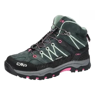 CMP Kids Rigel Mid Shoe Wp damskie buty trekkingowe i trekkingowe, Lake Gloss, 31 EU - Buty dla chłopców - miniaturka - grafika 1