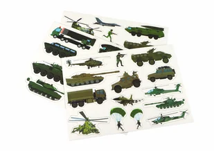 Zestaw Edukacyjnych Puzzli Magnetycznych Z Motywem Wojny Lądowej - Puzzle - miniaturka - grafika 3