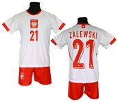 Piłka nożna - ZALEWSKI koszulka + spodenki POLSKA ME24 - miniaturka - grafika 1