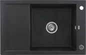 Zlewozmywaki - Kernau Zlew KGSM 6078 1B1D Black Metallic - miniaturka - grafika 1