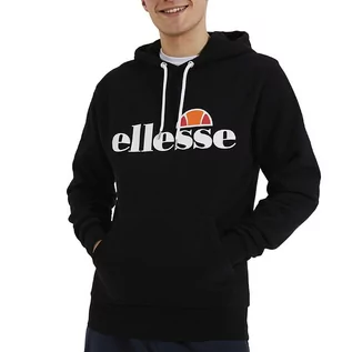 Bluzy sportowe męskie - Bluza Ellesse SL Gottero SHC07407011 - czarna - grafika 1