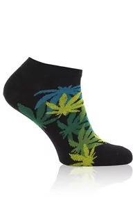 Skarpetki stopki męskie S168S Chill, Kolor czarno-zielony, Rozmiar 41-43, Italian Fashion - Primodo.com - Skarpetki męskie - miniaturka - grafika 1