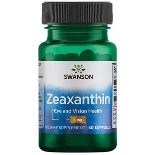 Swanson, Usa Zeaksantyna OmniXan 4 mg - suplement diety 60 kaps. - Suplementy naturalne - miniaturka - grafika 1