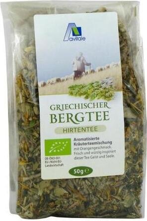 Greek Mountain Tea Orange Organiczna herbata pasterska 50 g